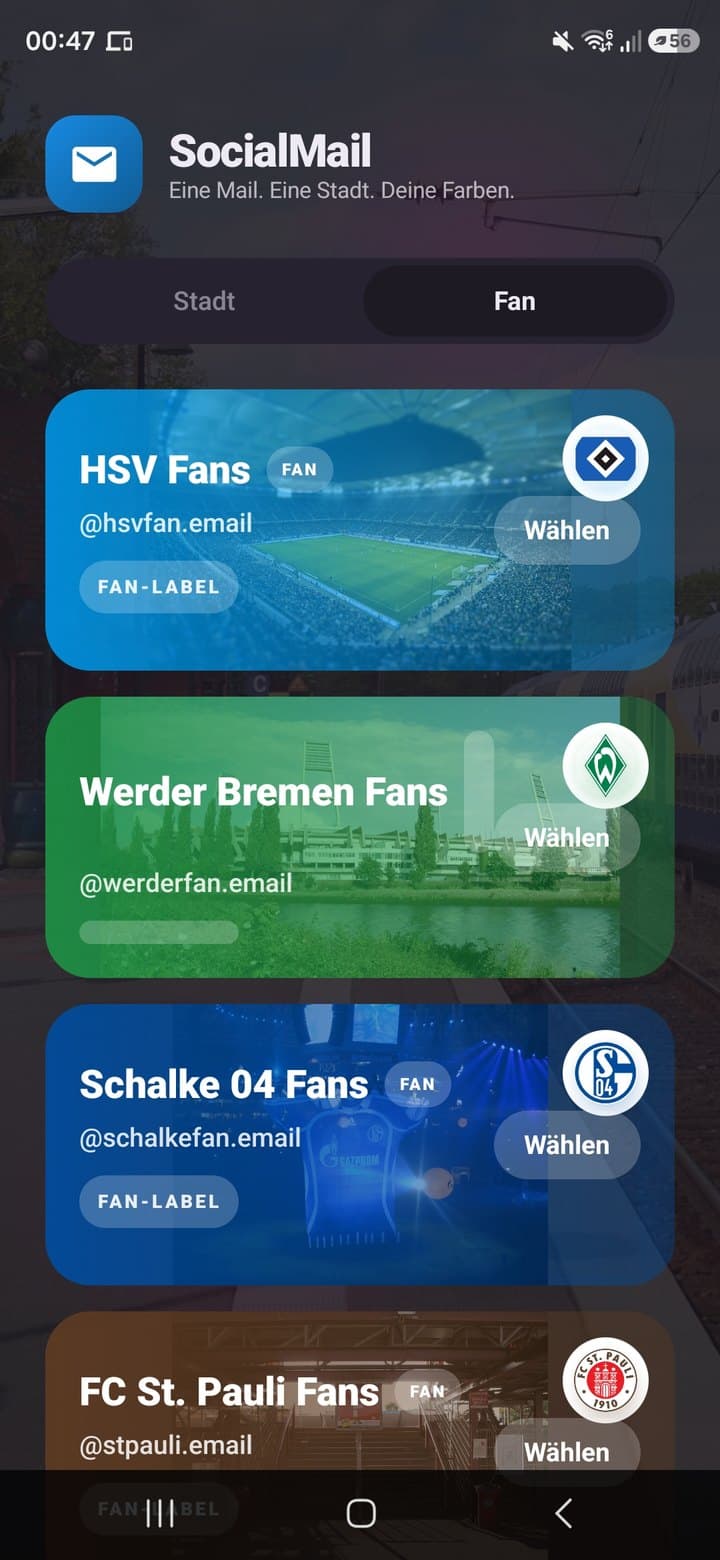 SocialMail.Network Android-App